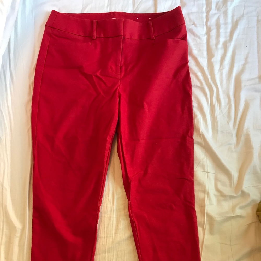 LOFT Riviera cropped pants EUC